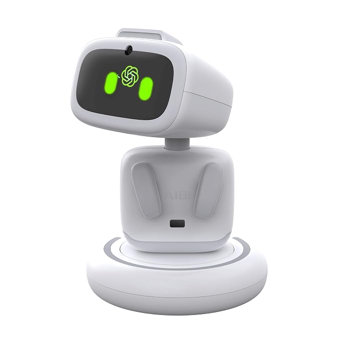 AIBI Pocket Pet – Wearable AI Companion | ChatGPT-Powered Robot with Voice Commands, Emotional Interaction, Singing & Dancing | Magnetic Portable Design | Ultra-Compact & Interactive