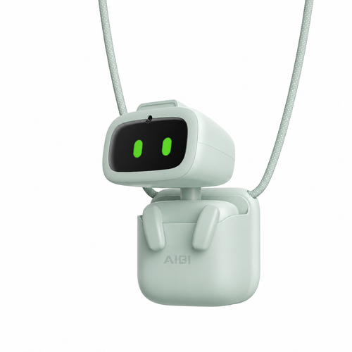 AIBI Pocket Pet – Wearable AI Companion | ChatGPT-Powered Robot with Voice Commands, Emotional Interaction, Singing & Dancing | Magnetic Portable Design | Ultra-Compact & Interactive