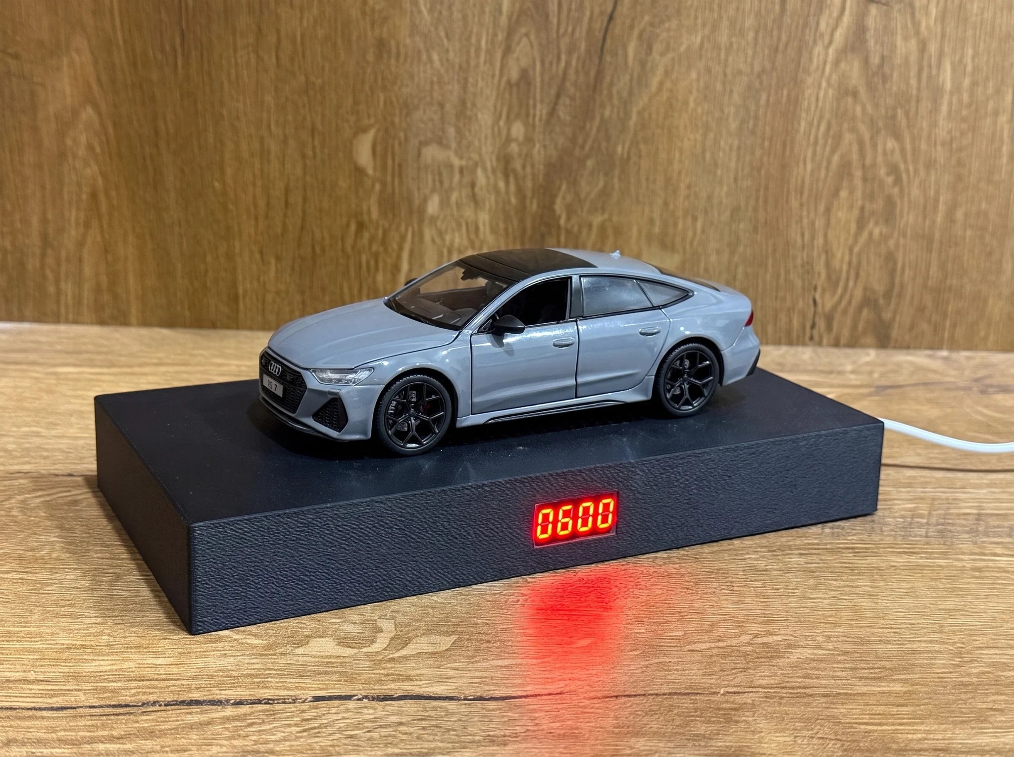 Audi RS7 Sportback Collectible Desk Alarm Clock Display