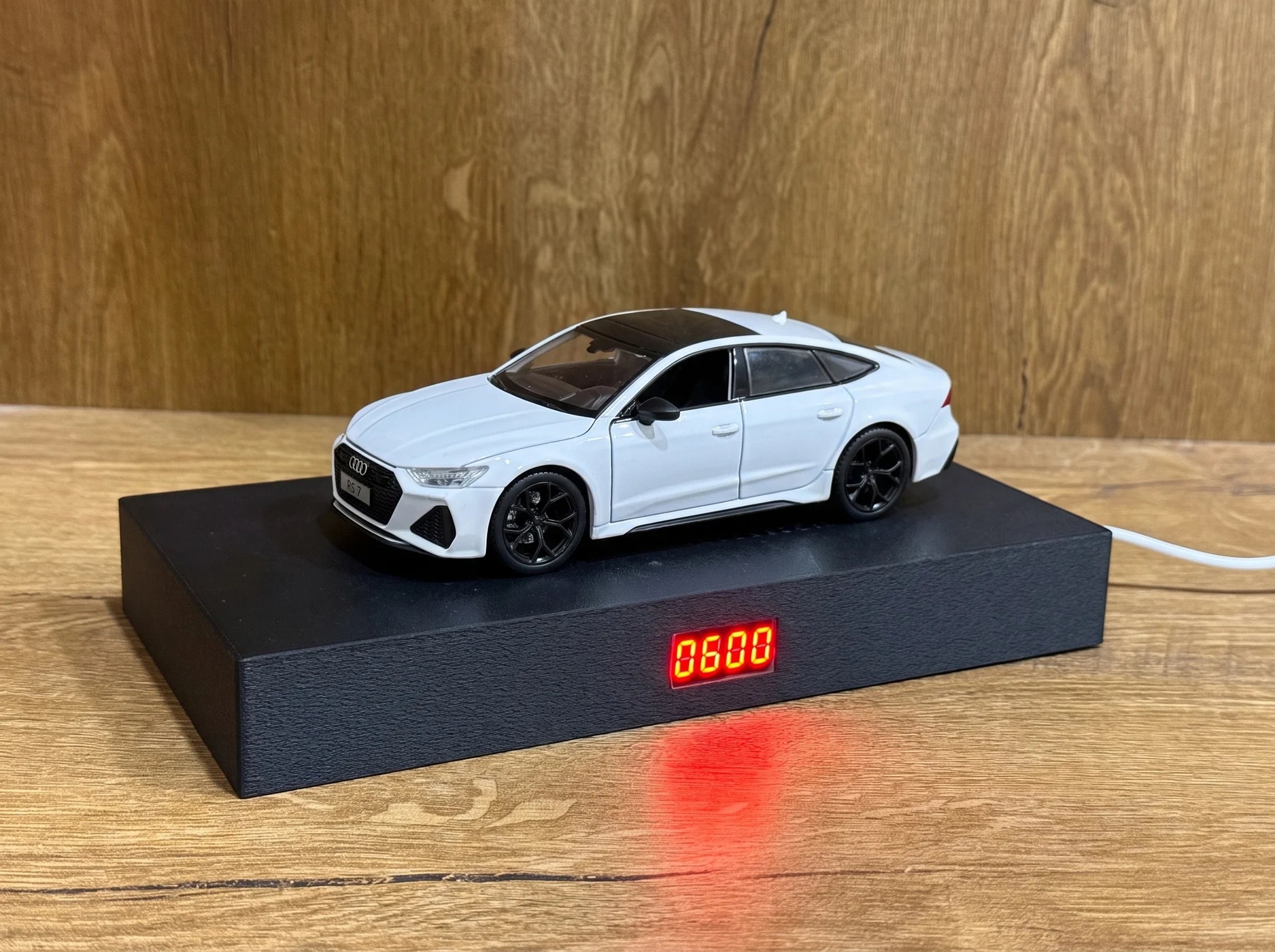 Audi RS7 Sportback Collectible Desk Alarm Clock Display
