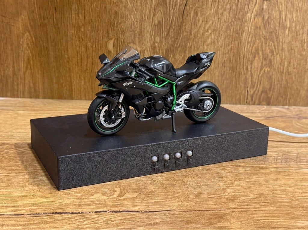 Kawasaki Ninja H2R Motorcycle Alarm Clock – 1/9 Scale