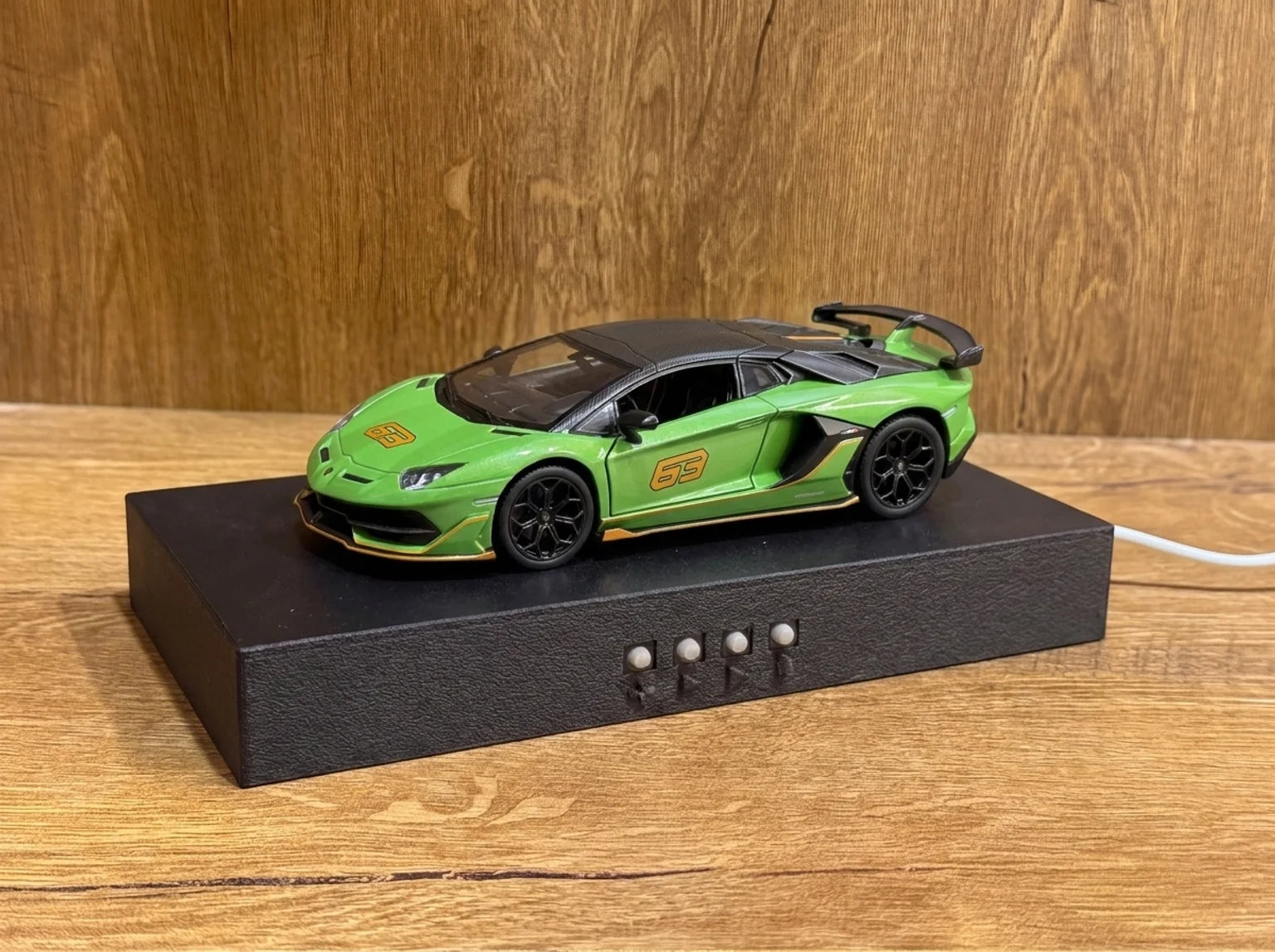Lamborghini Aventador SVJ Car Alarm Clock