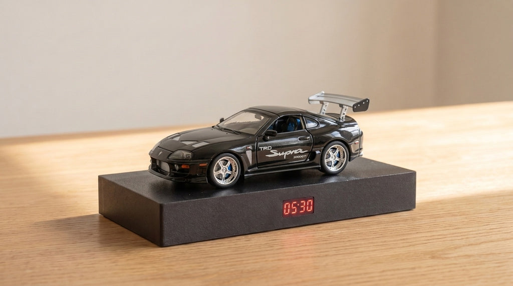 Toyota Supra MK4 Alarm Clock – Legendary JDM Desk Clock