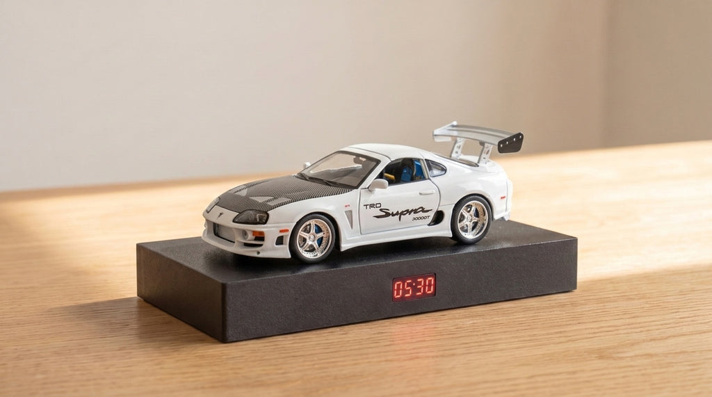 Toyota Supra MK4 Alarm Clock – Legendary JDM Desk Clock
