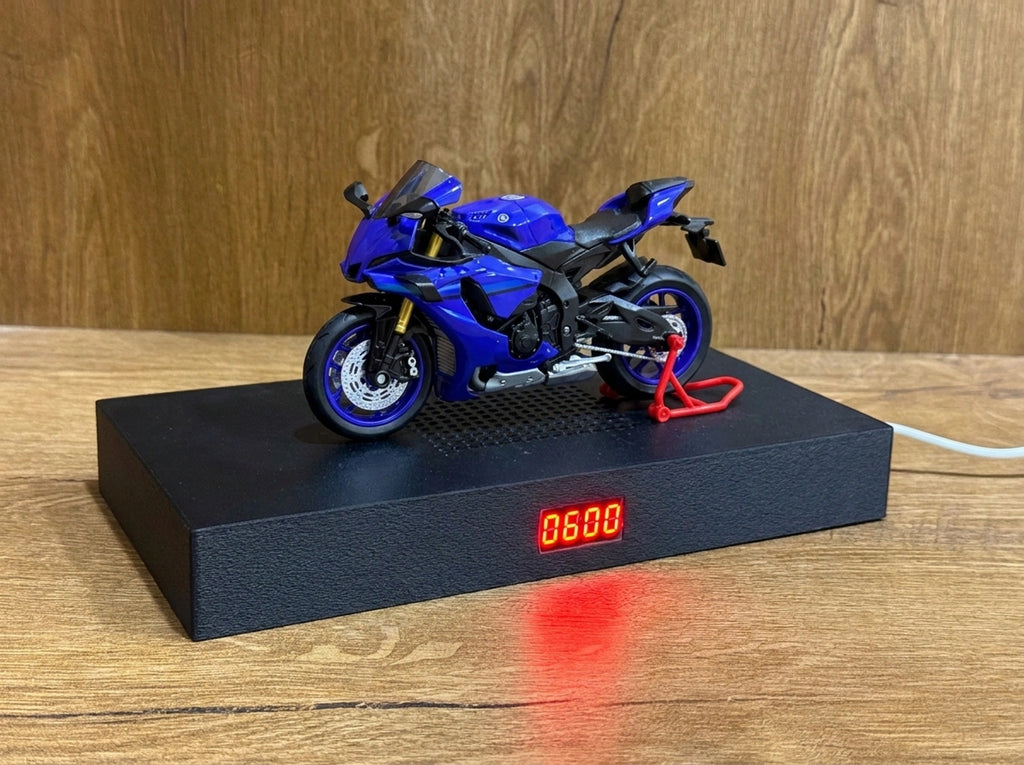 Yamaha YZF-R1 Motorcycle Alarm Clock – Real Engine Sound